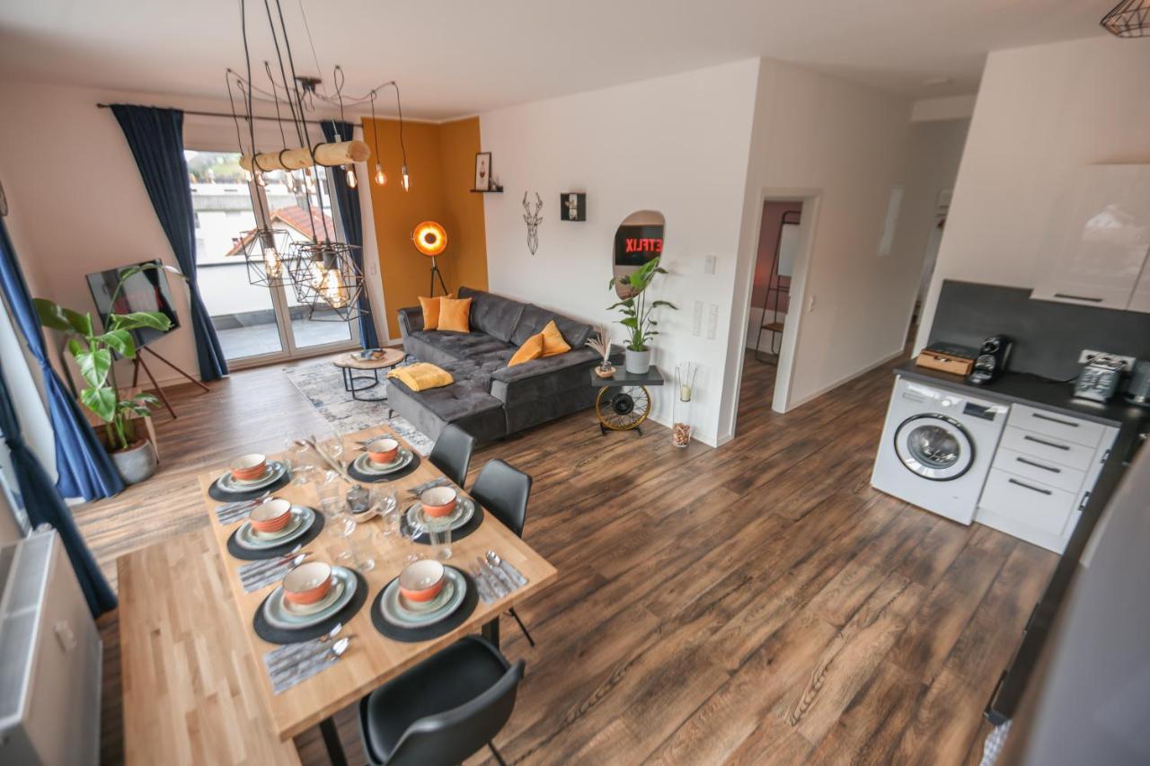 Апартаменти Penthouse I 106 Qm I 2 Balkone I Boxspring I Nespresso I Parkplatz Обергармерсбах Екстер'єр фото